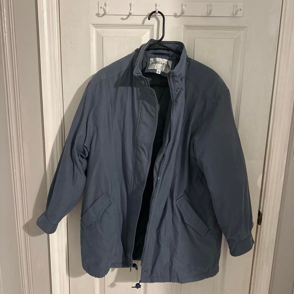Unbranded Women's Blue and Grey Coat